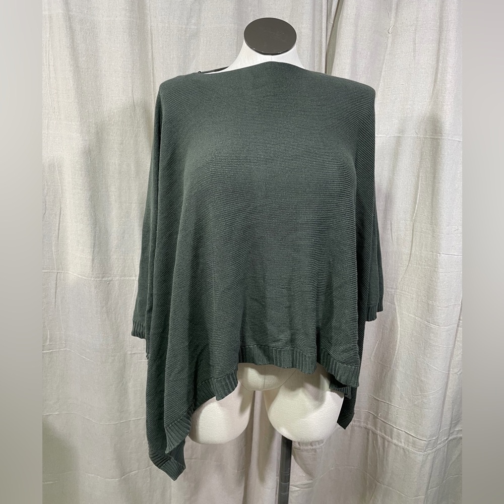 Lululemon Athletica Green Poncho Sweater